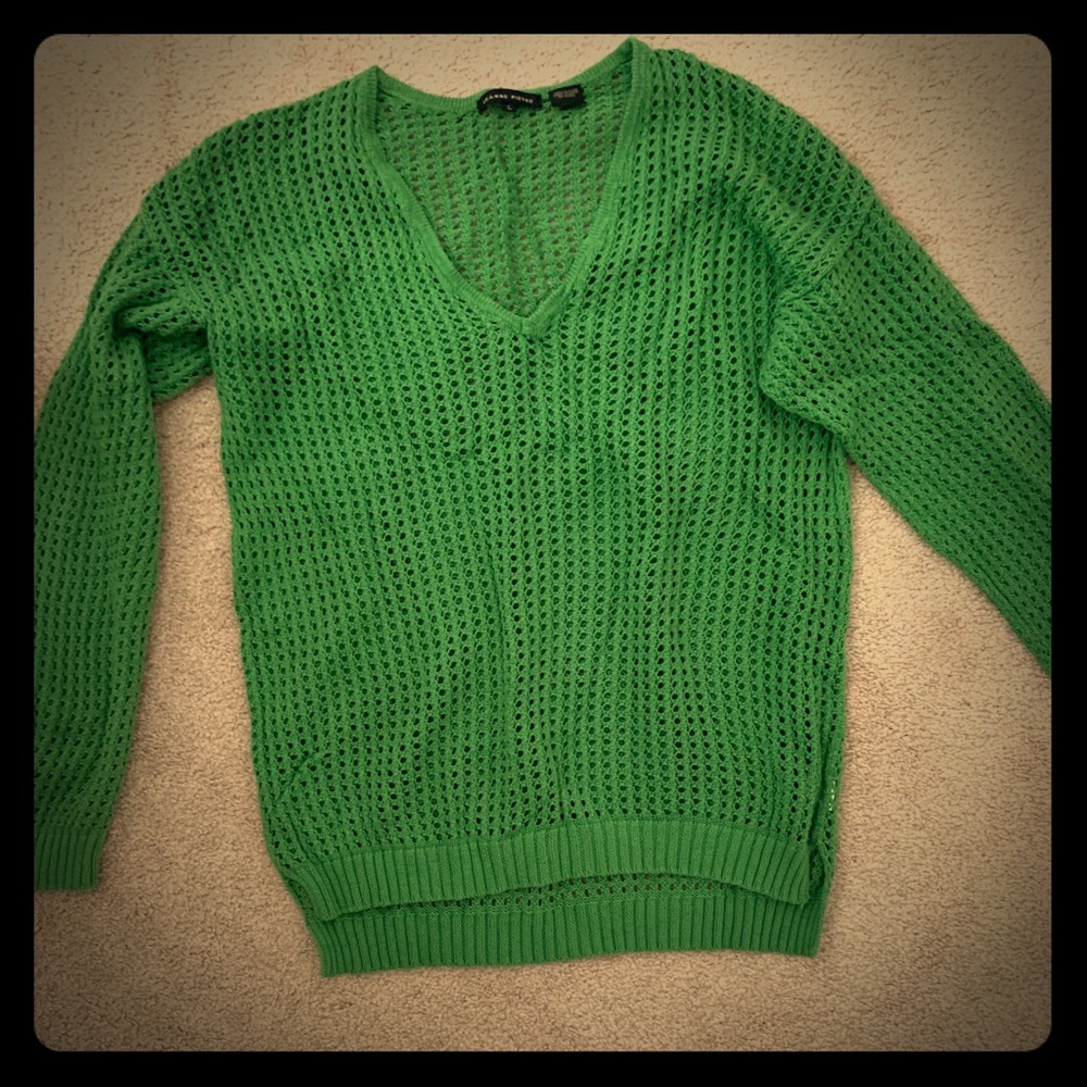 Light weight green sweater